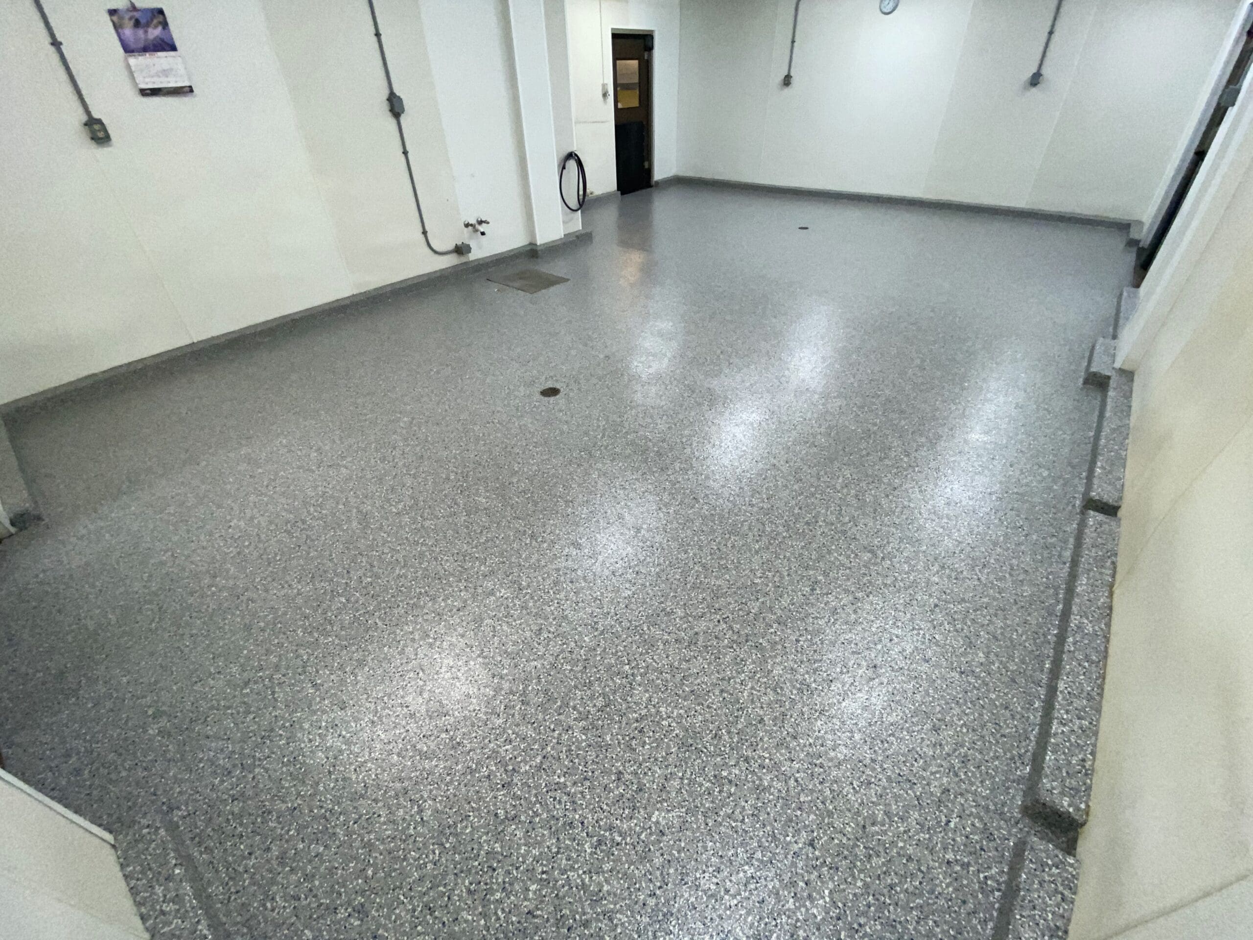 concrete coating for storage room